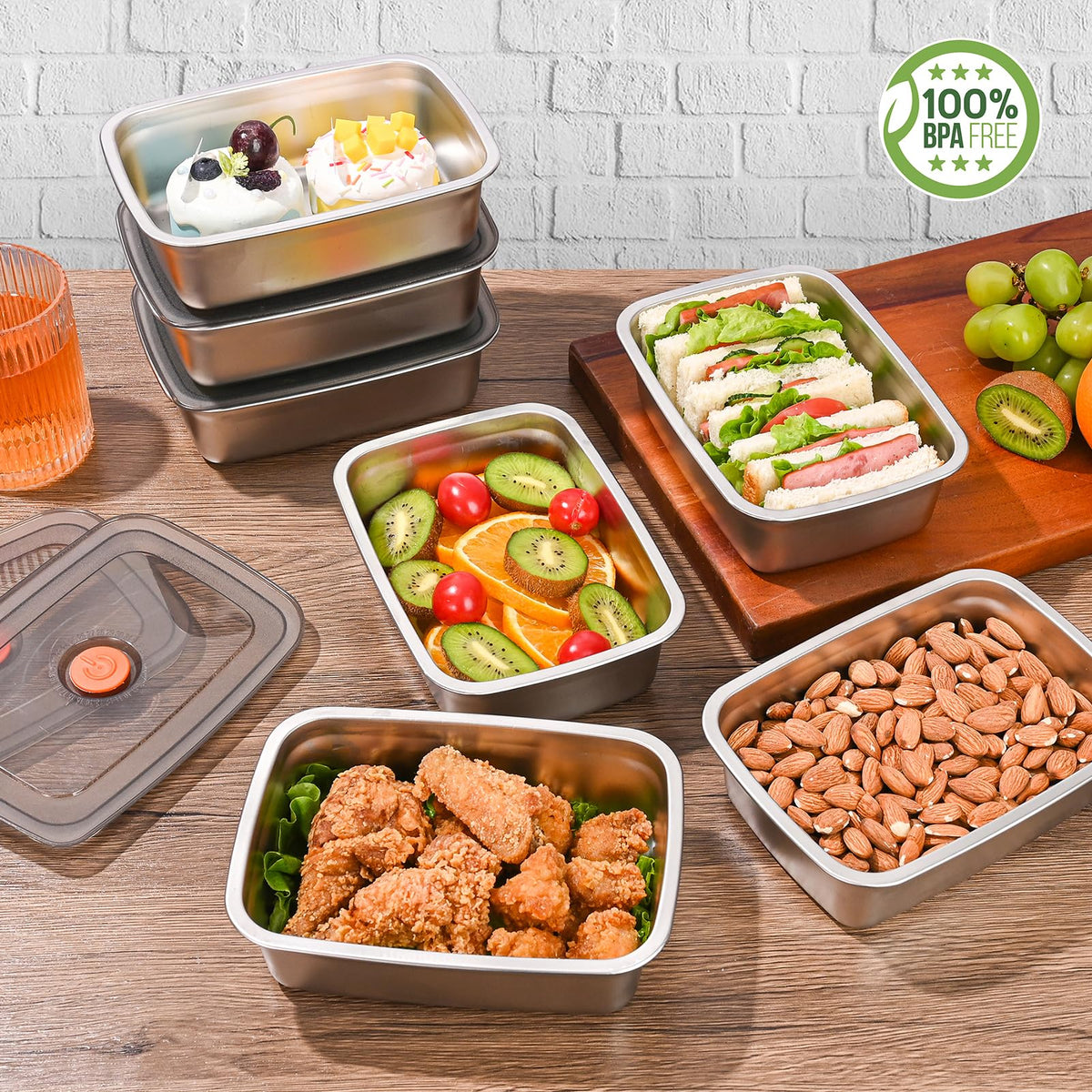 Leak-Proof Meal Prep Lunch Box